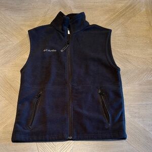Columbia Men's Navy Fleece Vest